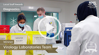 3 technicians working in a lab