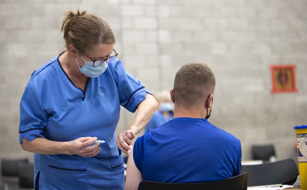 Vaccination centre