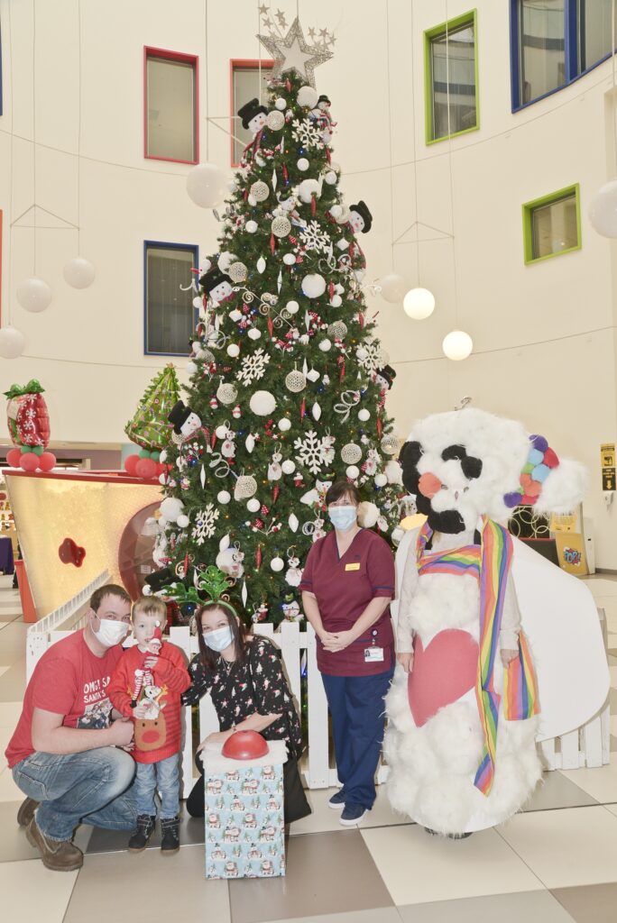 Jack, family & Interim Chief Nurse Mandy Meechan