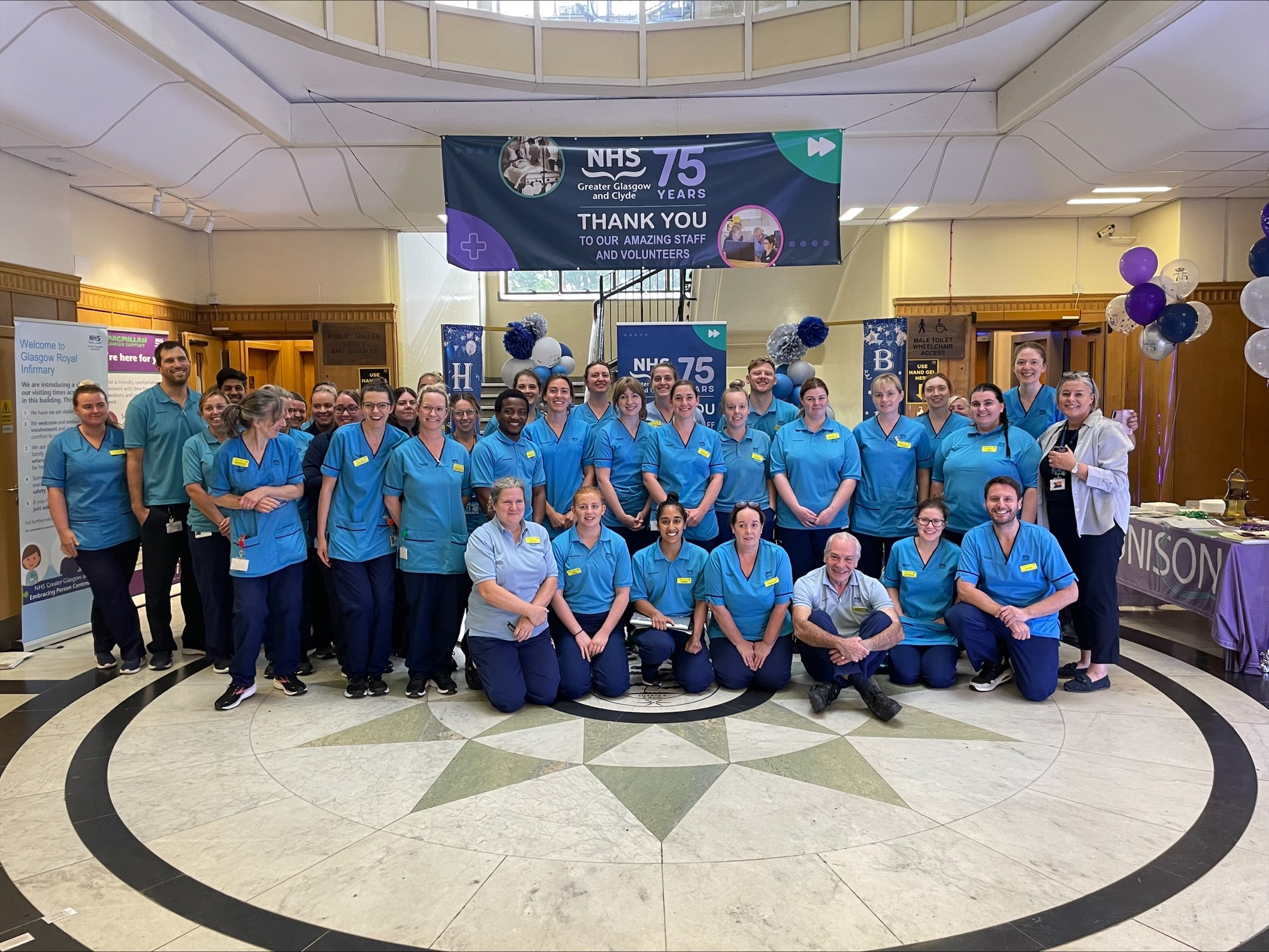 Celebrating our staff as NHS turns 75