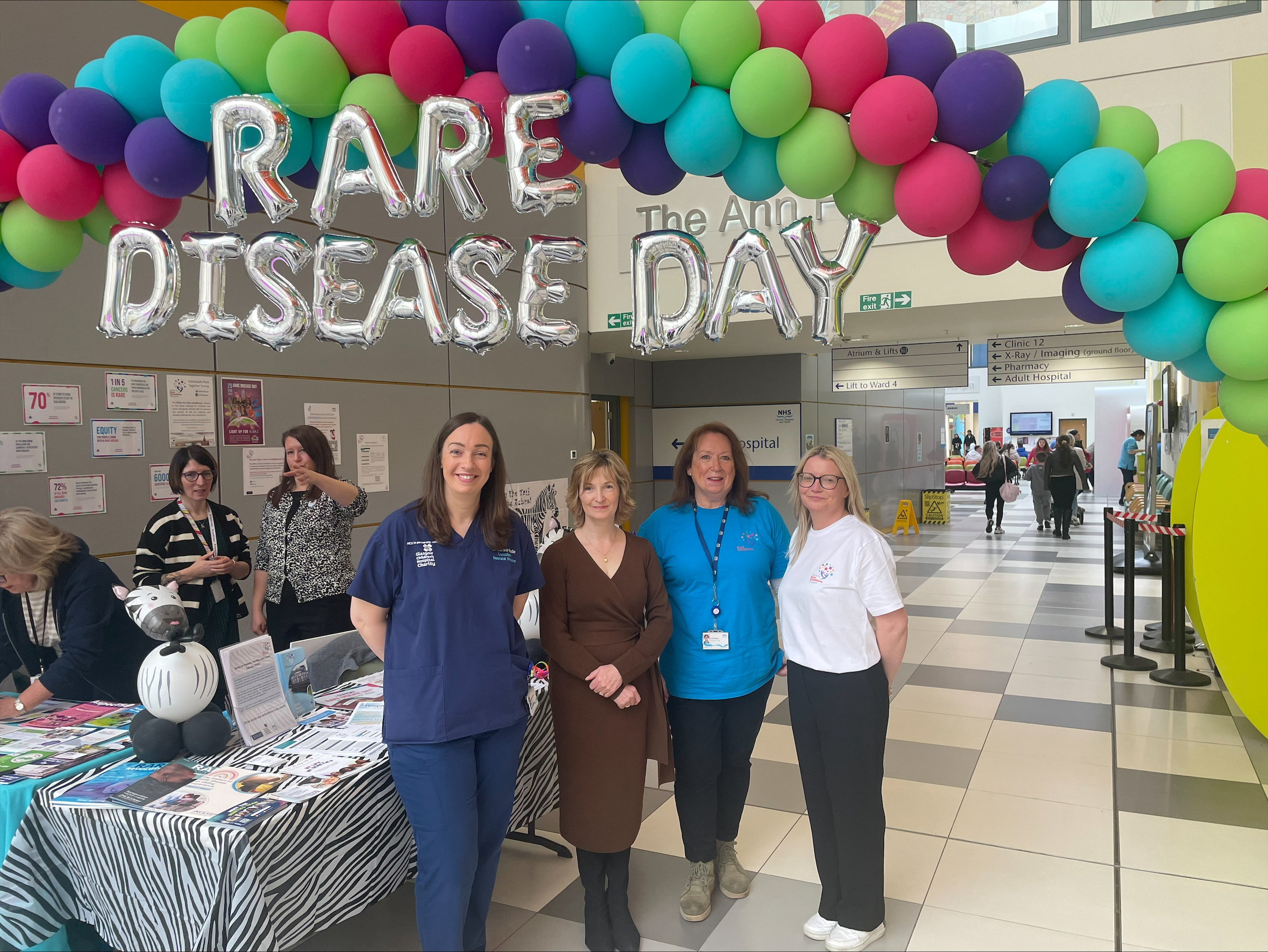 Deputy Chief Medical Officer visits for Rare Disease Awareness Day