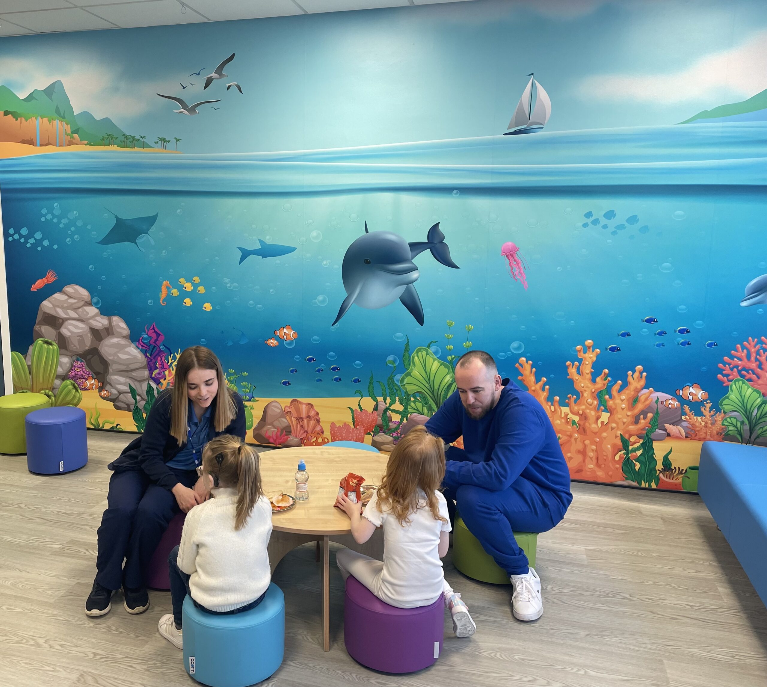 Inverclyde Royal Hospital children’s centre transformed ‘beyond expectations’ thanks to charity funding