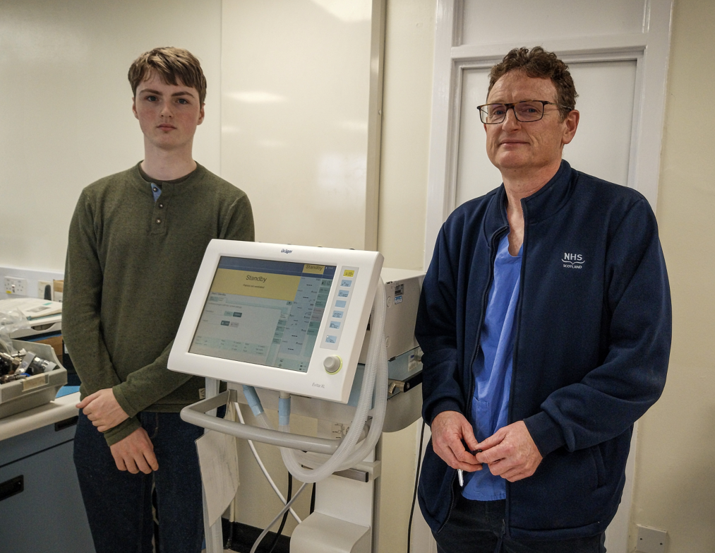 Teenage student gets taste of working life at NHSGGC