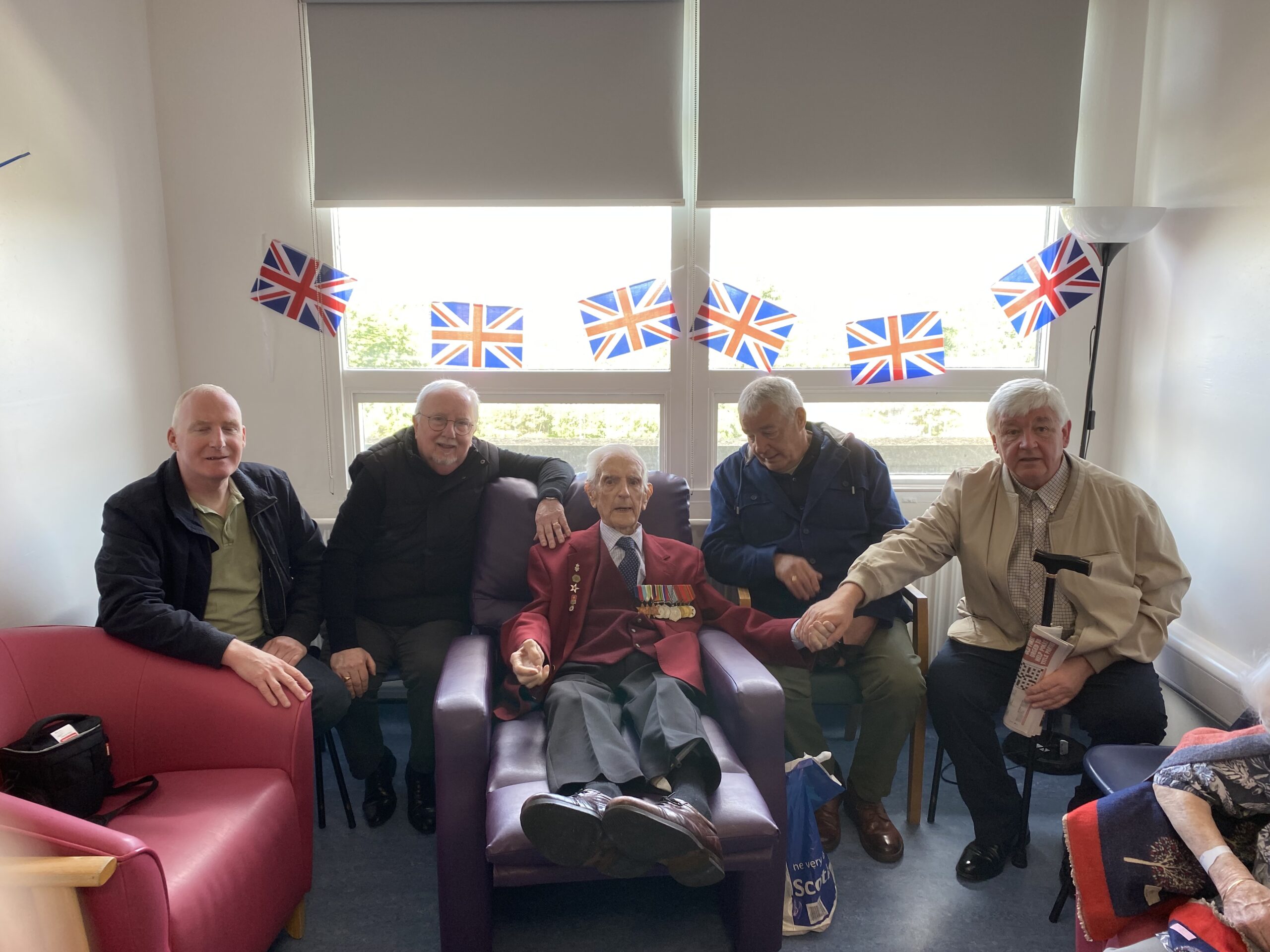 D-Day veteran is guest of honour at Gartnavel