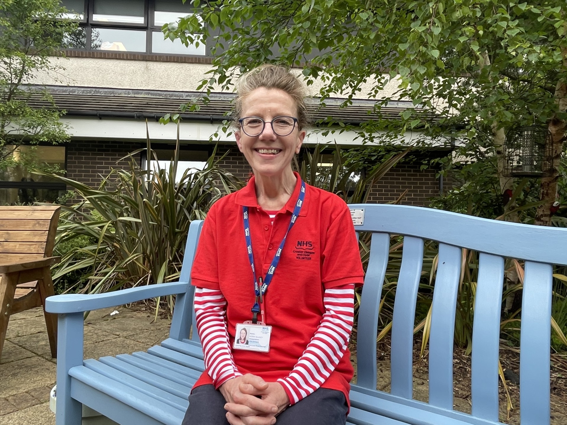 NHS volunteer uses personal experience of speech loss to help stroke patients