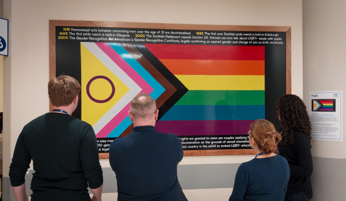 New artworks round off Pride Month for NHSGGC