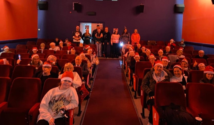 Inverclyde dialysis patients treated to Christmas cinema day out