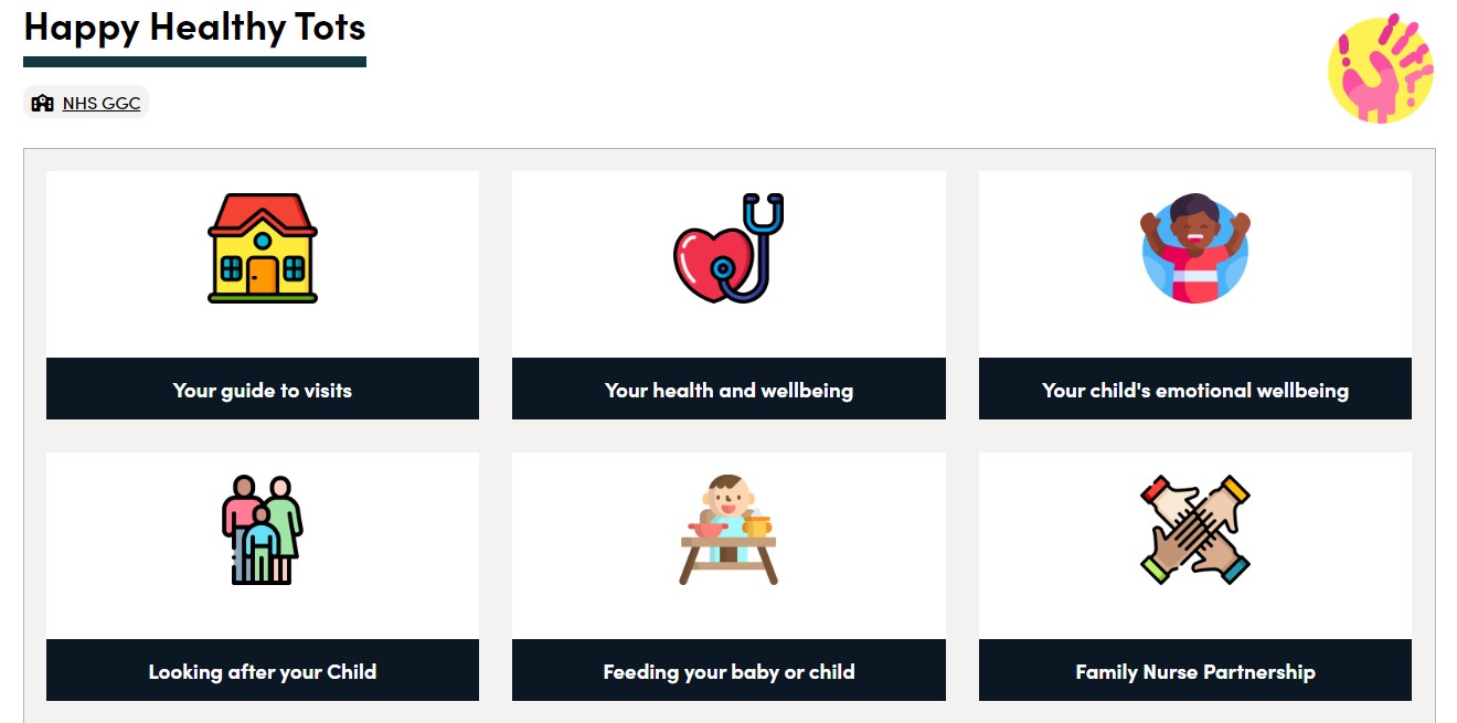 NHSGGC launches health visiting app to support parents