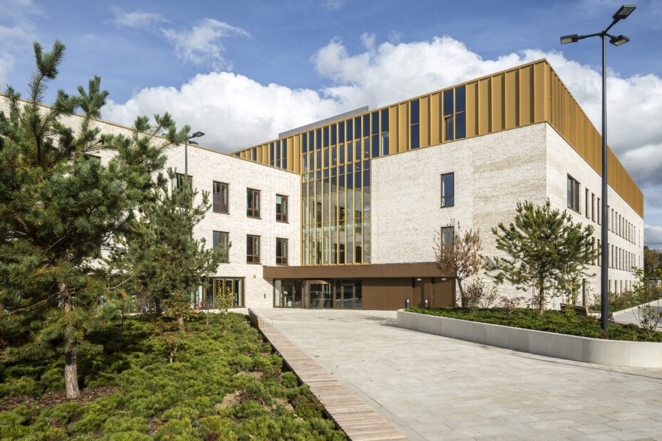 External view of the new Parkhead HUB