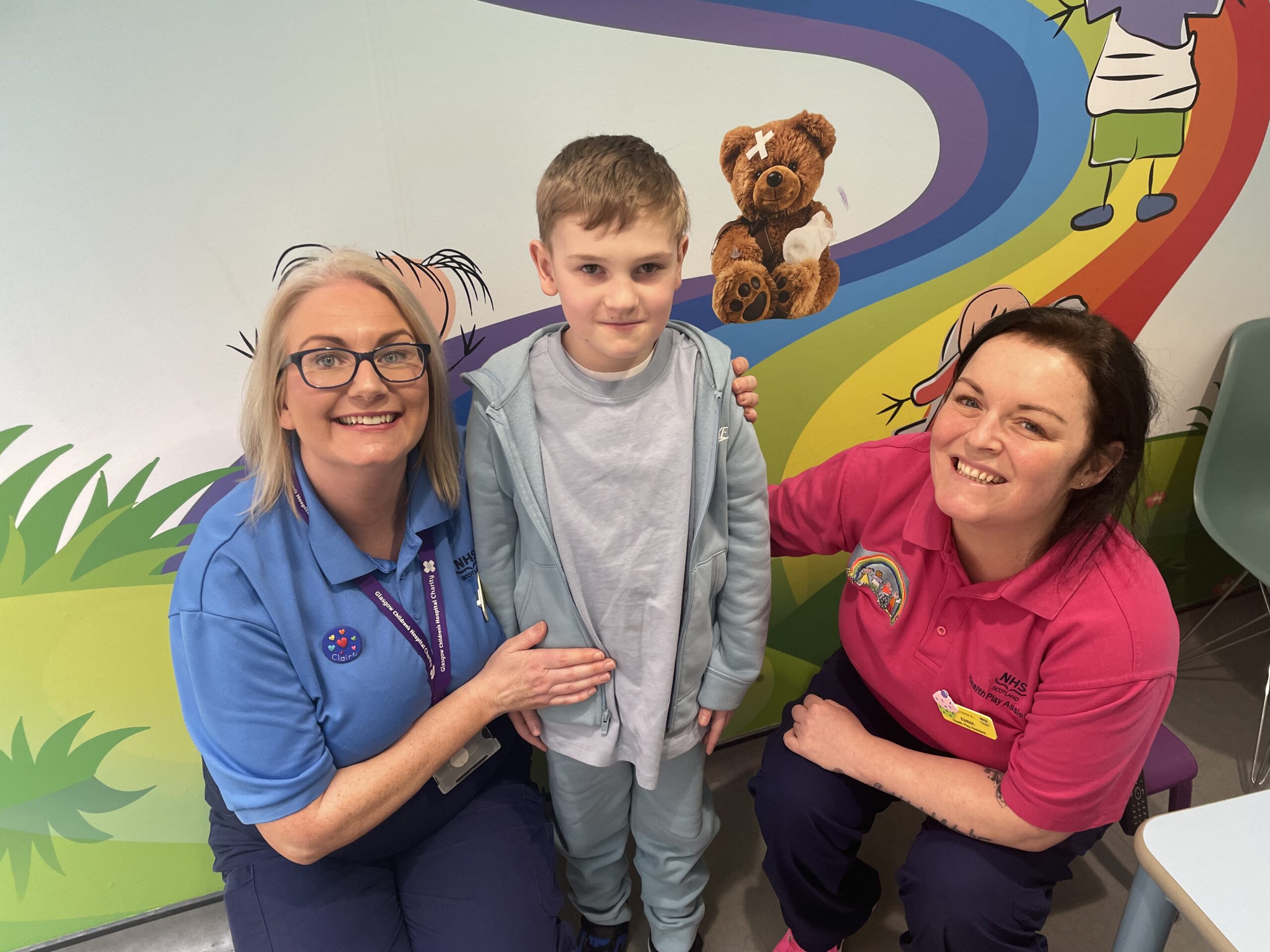 An epic Heart Month for nine-year-old cardiac patient